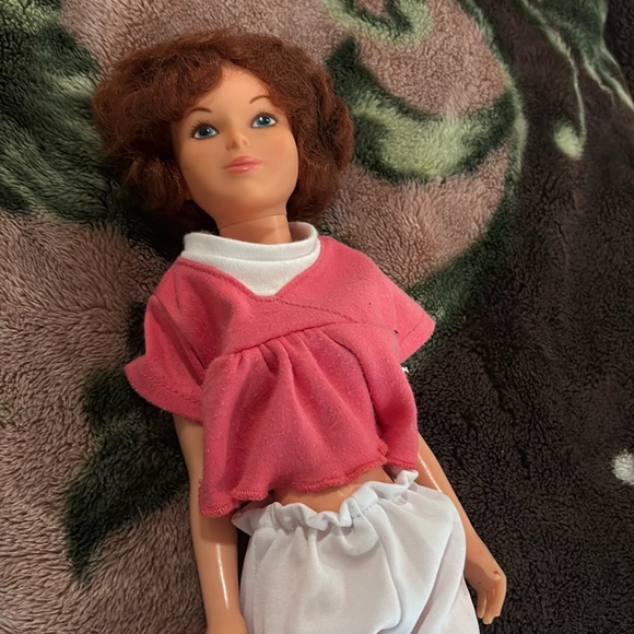 vintage 18" Ideal Toys 1977 Magic Hair Crissy Short Red Hair Doll - Picture 1 of 9